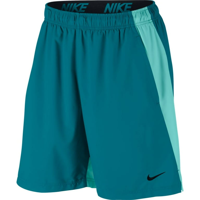 Nike Men s Flex Trainning Woven Shorts 833271 467 Blustery Light Aqua Black Walmart