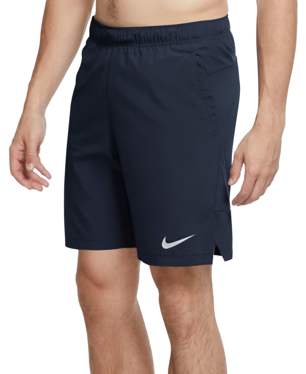 Nike Men's Flex Woven Training Shorts Blue Size Small Walmart