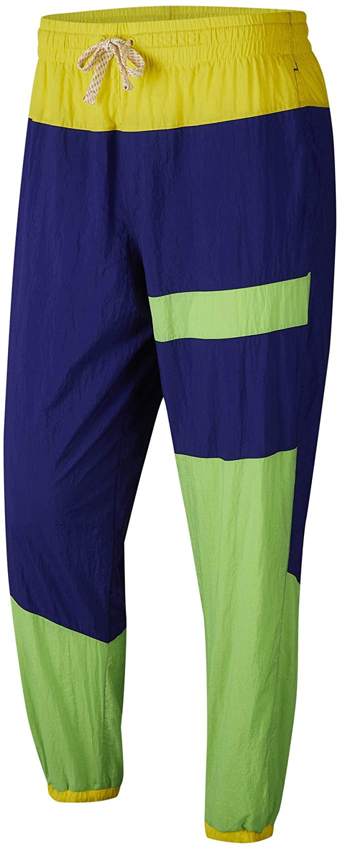 applebum　Night Flight basketball pants Nike Men's Flight Basketball Pants Yellow-Red-Blue cn8512