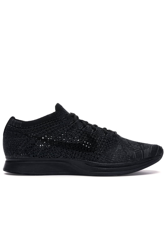 Men's Flyknit Racer Triple Black Running Shoes, from StockX
