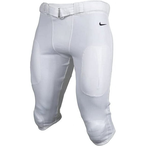 Nike Men's Football Pants, Polyester White, 2XL