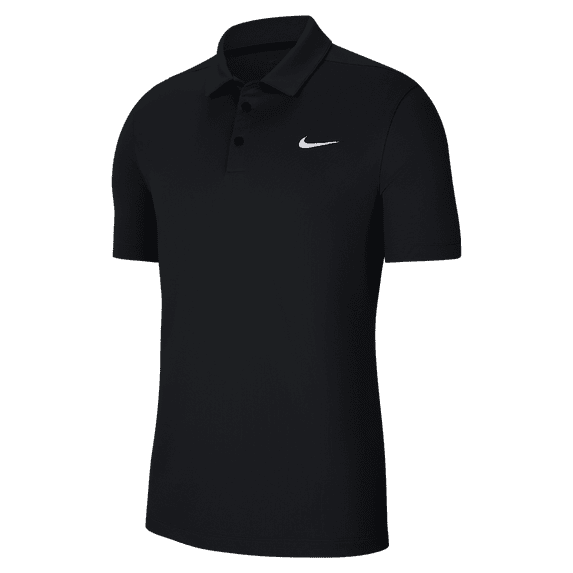 Nike Men's Football Polo Color: Black/Black/White Size: 2XL