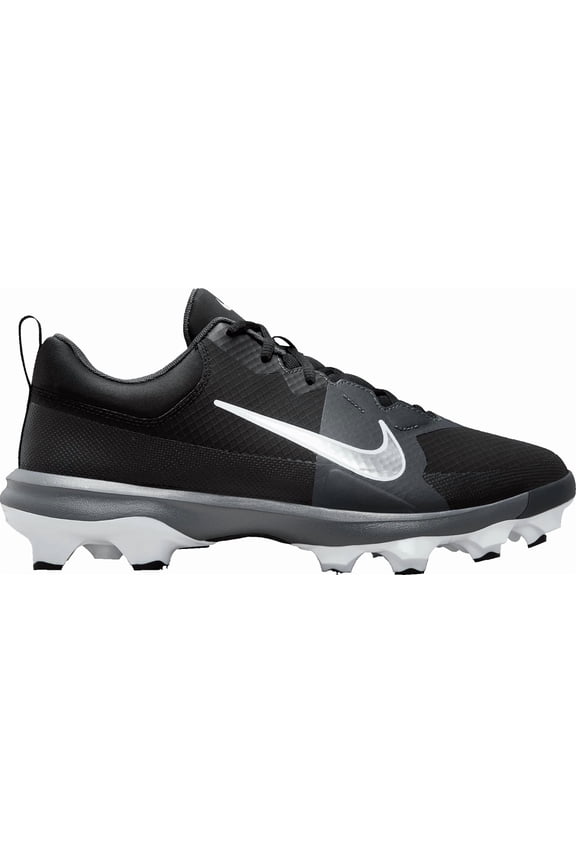 Men's Force Trout 9 Pro MCS Baseball Cleats, Black/Silver/Grey, 11, Medium/D