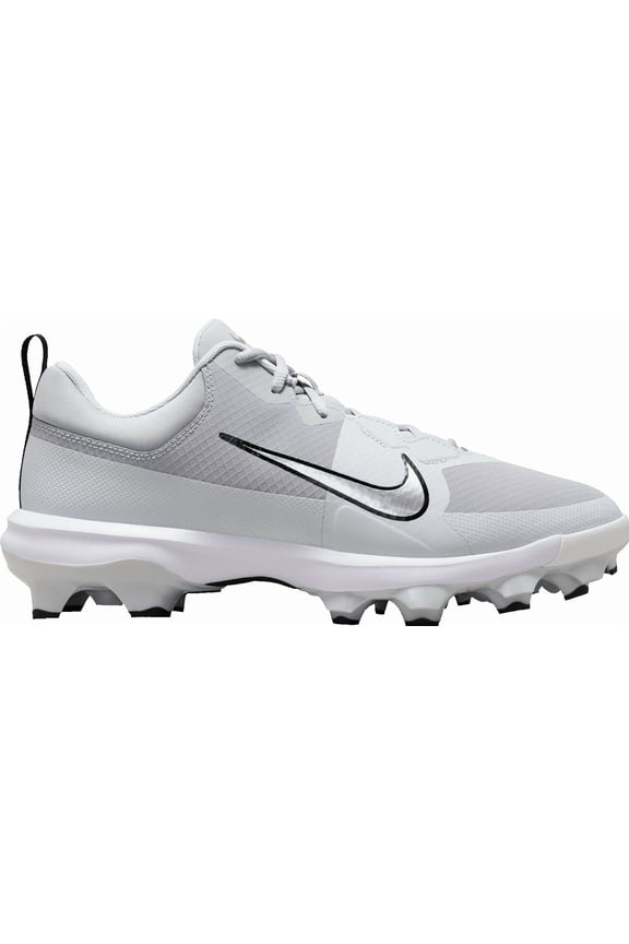 Men's Force Trout 9 Pro MCS Baseball Cleats, Silver/Black, 10, Medium/D