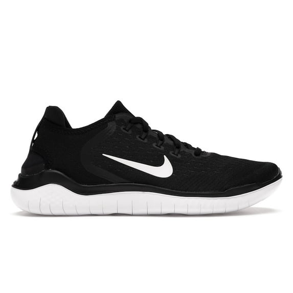 Nike Men's Free RN 2018 Black White Running Shoes, from StockX