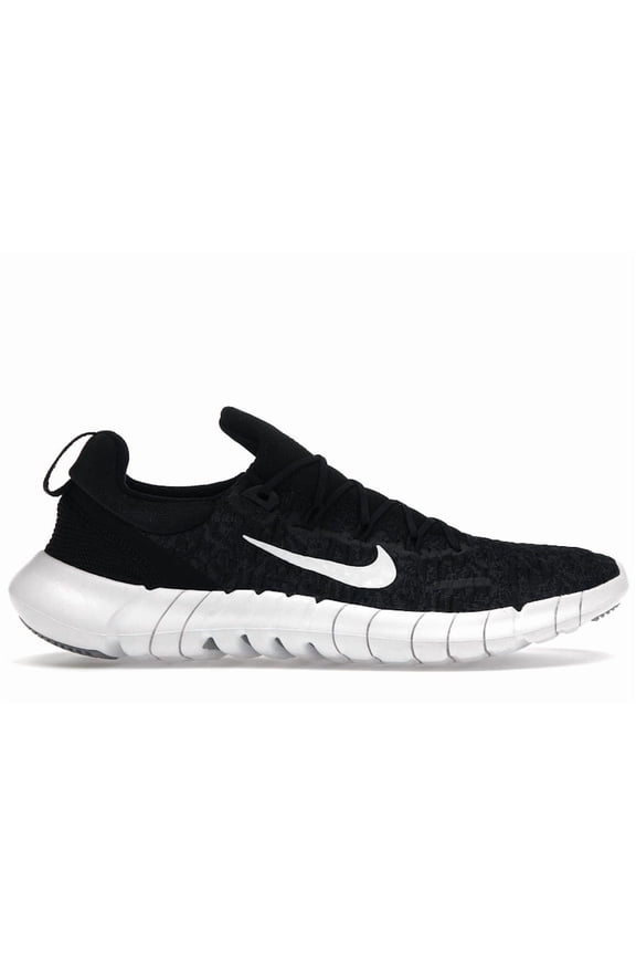 Men's Free Run 5.0 Black White (2021) Running Shoes, from StockX