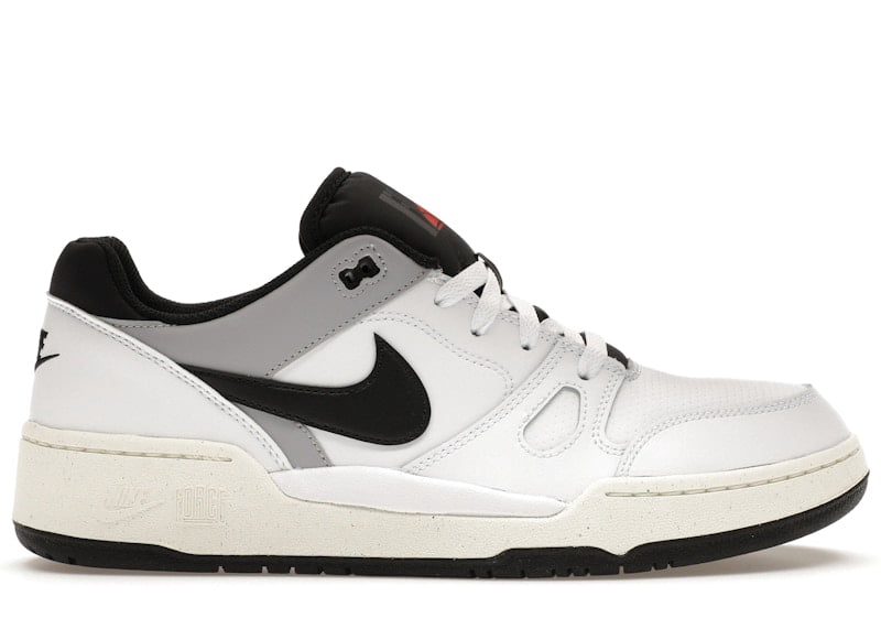 Nike Men's Full Force Low White Black Pewter Shoes, from StockX