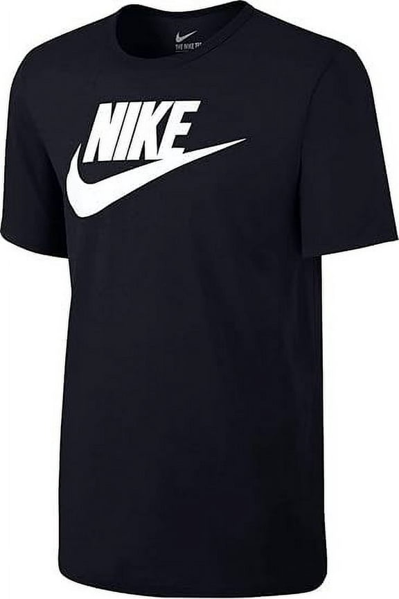 Men's Futura Icon T-Shirt, Black/White Small, B08DL9FT54