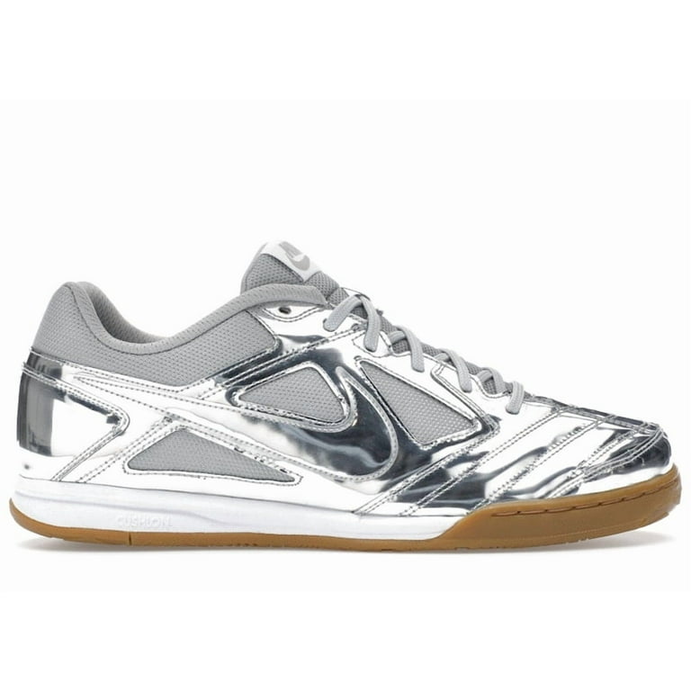 Nike Men's Gato LV8 Metallic Silver White Gum Light Brown