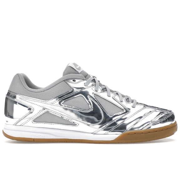 Nike Men's Gato LV8 Metallic Silver White Gum Light Brown Shoes, from StockX