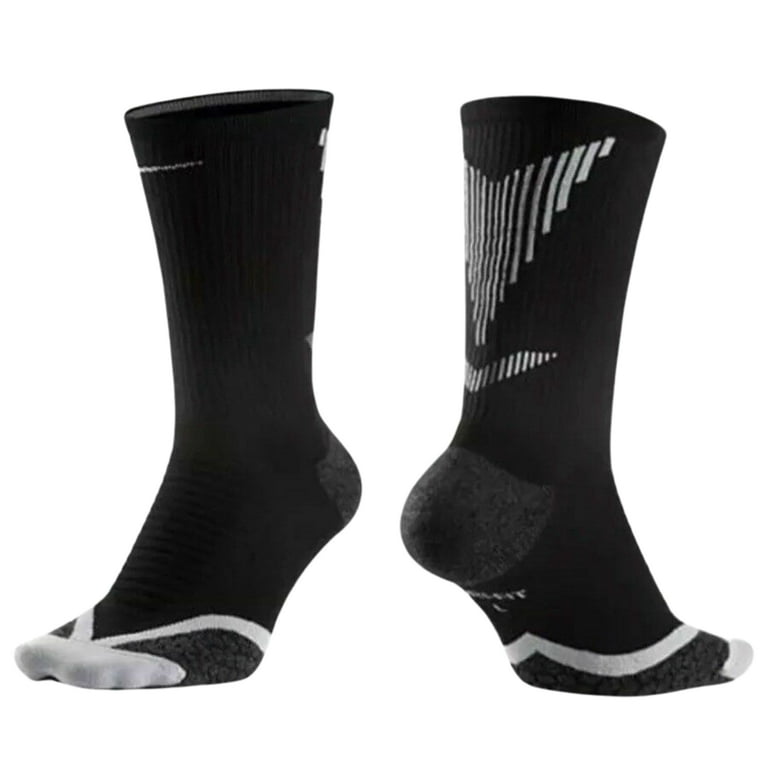 NIKE Grip Strike Crew Socks (Black)