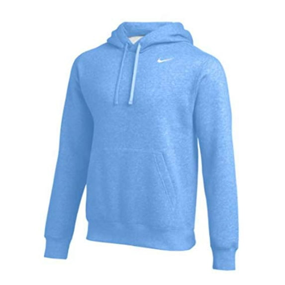 Nike Men's Hoodie Black/White nkCJ1611 010 (Light Blue, XXX-Large)