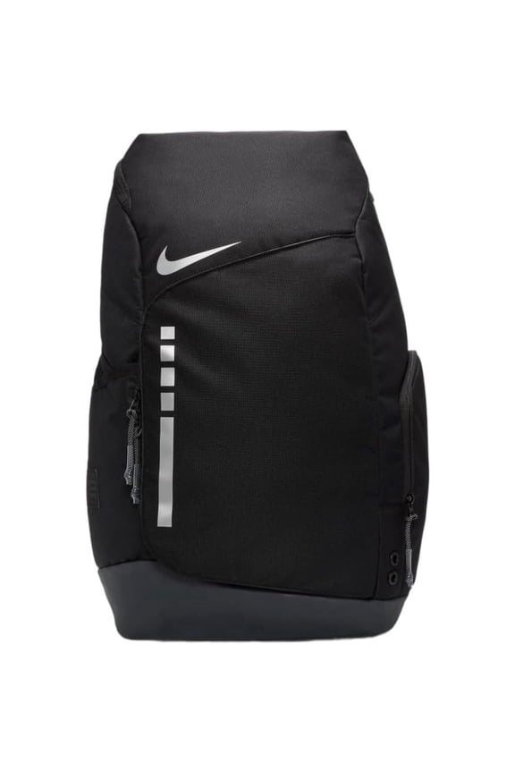 Men's Hoops Elite Backpack, Black Anthracite and Metallic Silver