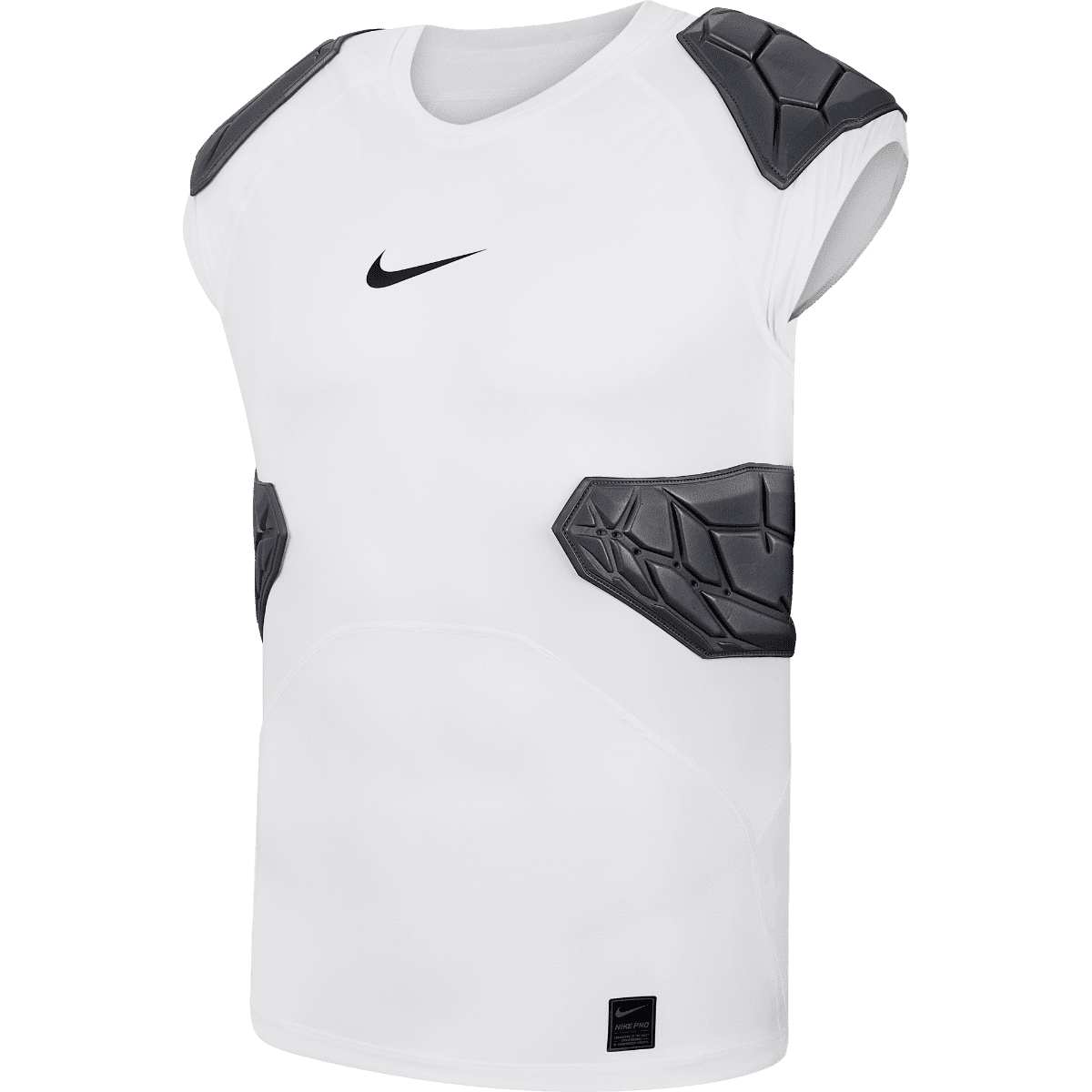 Nike Men's HyperStrong 4-Pad Top White | Black XL - Walmart.com