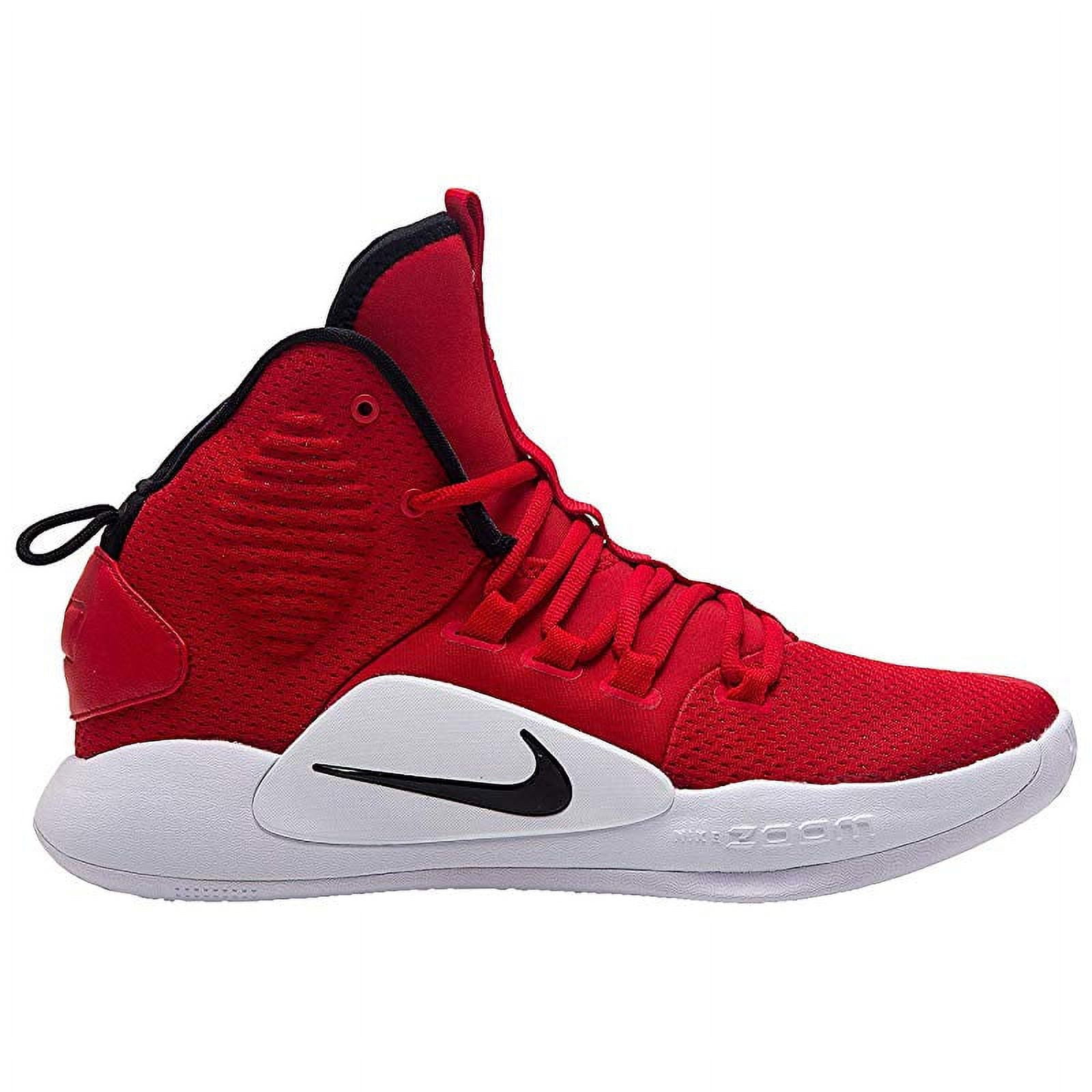 Nike Men s Hyperdunk X Basketball Shoes University Red Black