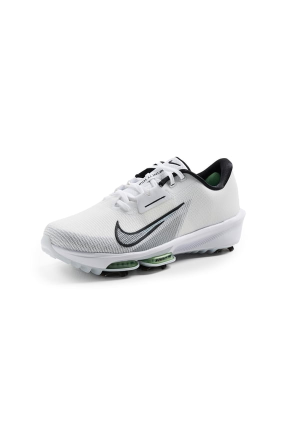 Men's Infinity G Golf Sneakers 35, White/Black/Green/Platinum, 8 Medium US