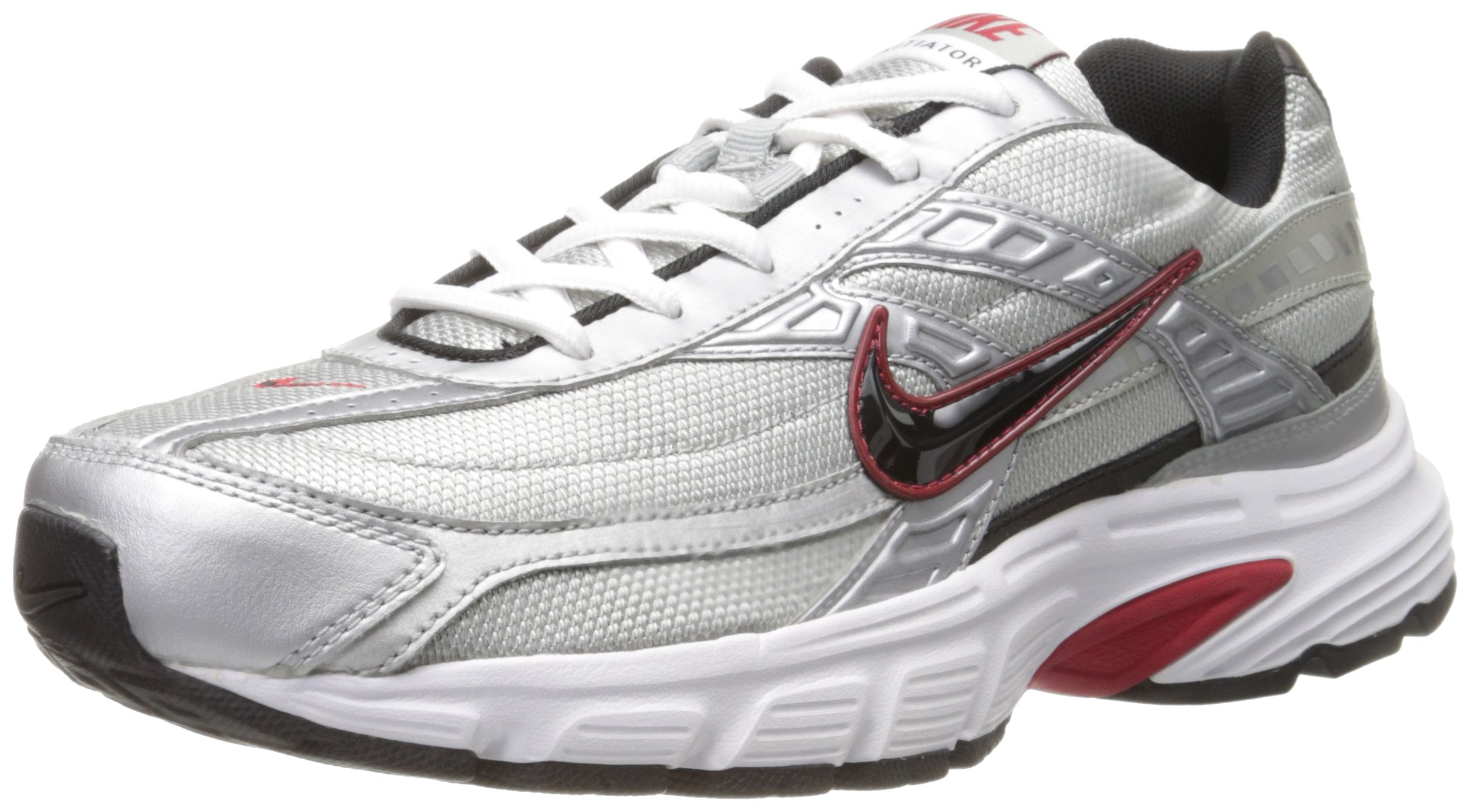 Nike Men's Initiator White / Obsidian - Metallic Cool Grey