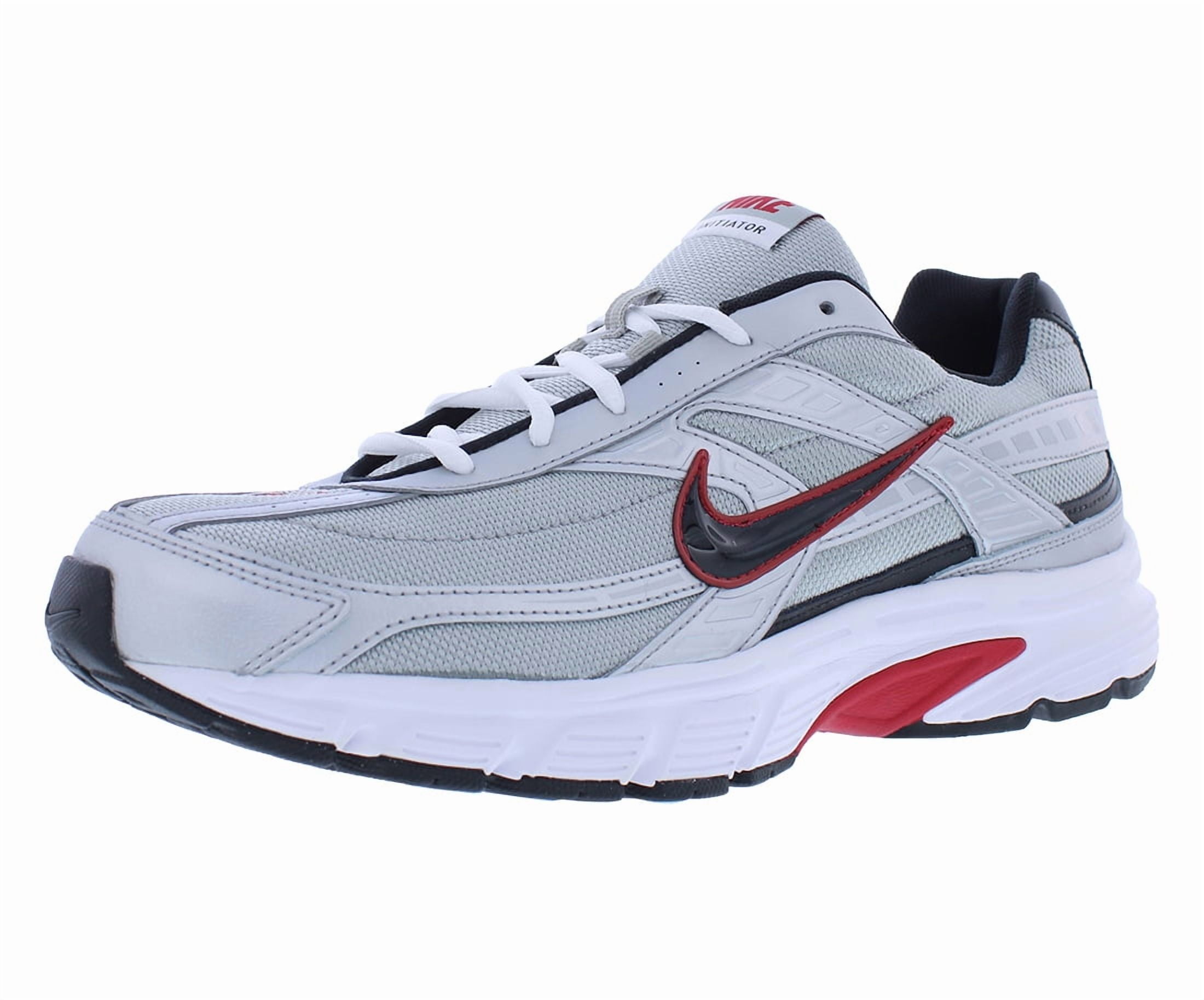 Men's Nike Initiator Metallic Silver/Black-White (394055 001) - 13