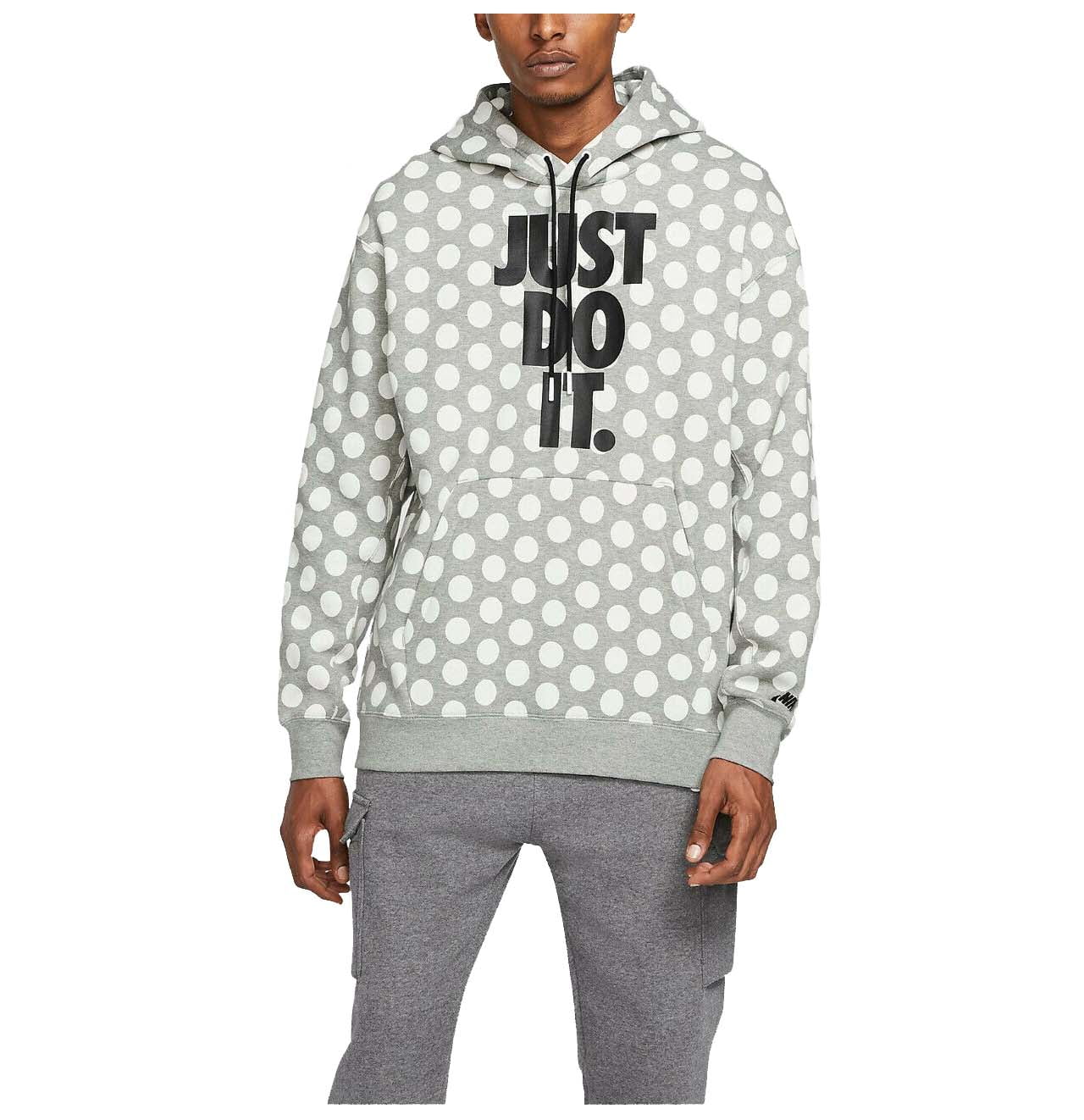White nike just do it hoodie store