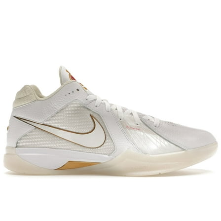 Nike Men's KD 3 Retro White Metallic Gold Basketball Shoes, from StockX
