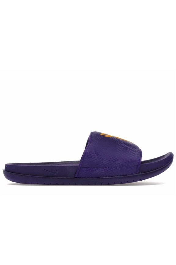 Men's Kobe Offcourt Slide Purple University Gold Sandals, from StockX