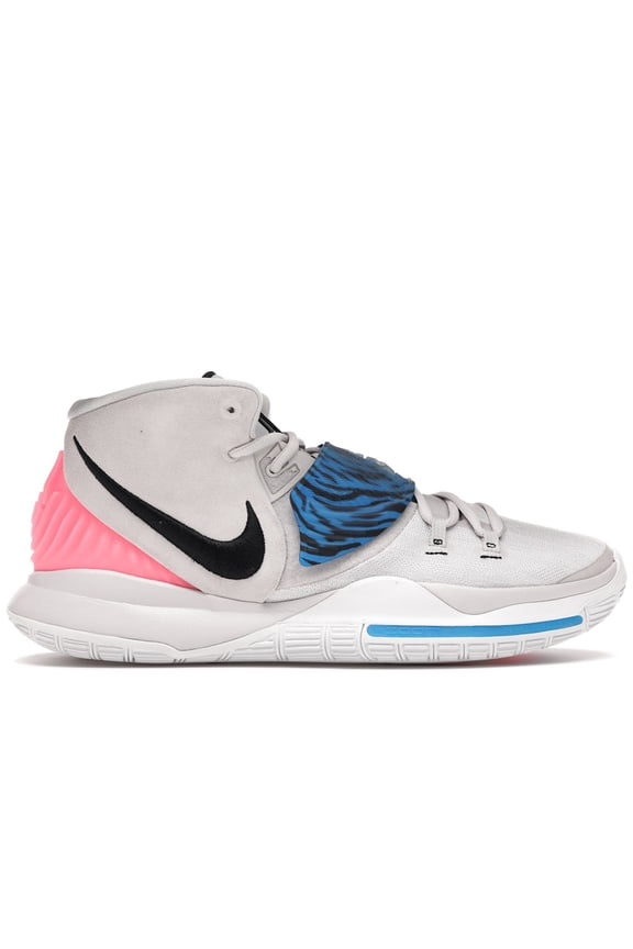 Men's Kyrie 6 Animal Print Vast Grey Basketball Shoes, from StockX