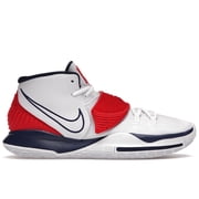 Nike Mens Kyrie 6 USA White Basketball Shoes, from StockX