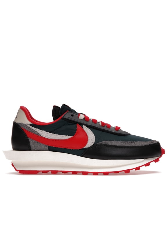 Men's LD Waffle sacai Undercover Midnight Spruce University Red Running Shoes, from StockX