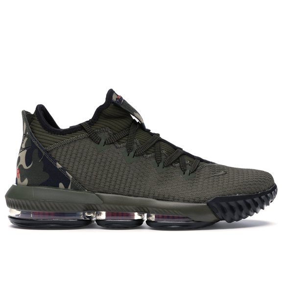 Nike Men's LeBron 16 Low Camo Basketball Shoes, from StockX