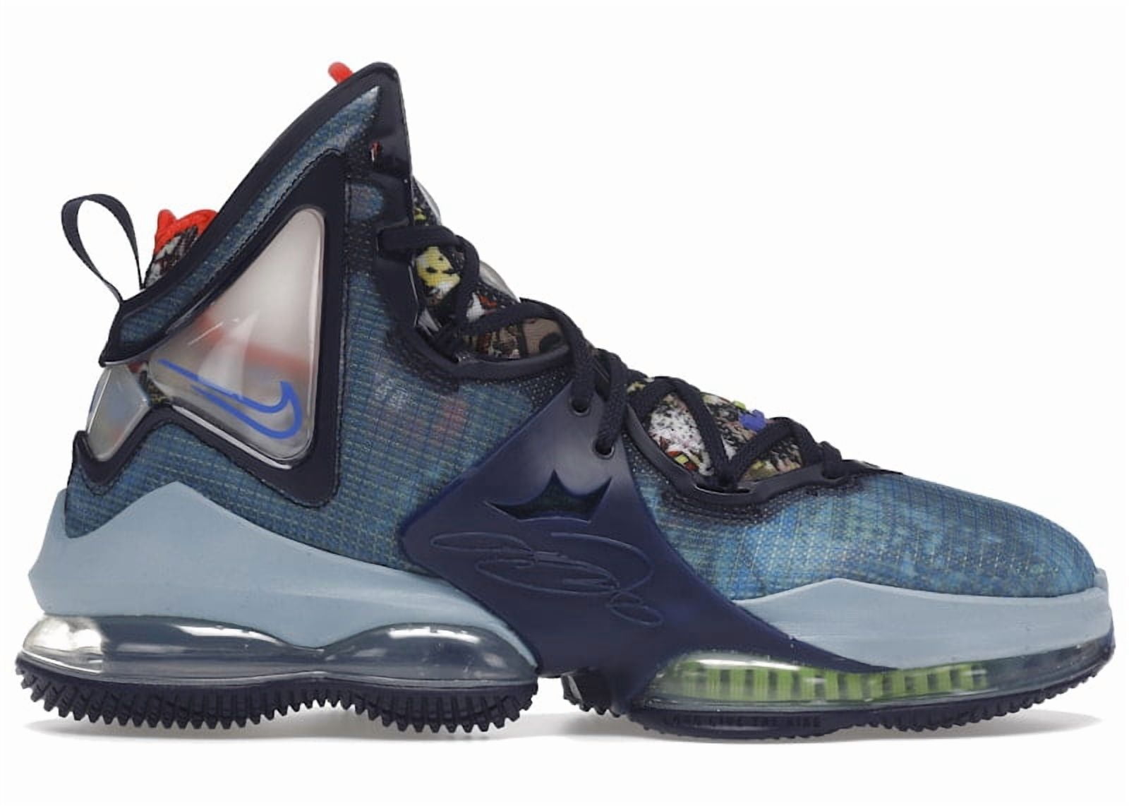 Nike Men's LeBron 19 Fast Food Dutch Blue Basketball Shoes, from StockX