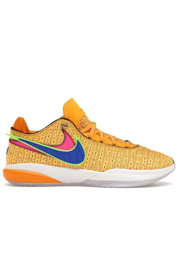 Men's LeBron 20 Laser Orange Basketball Shoes, from StockX