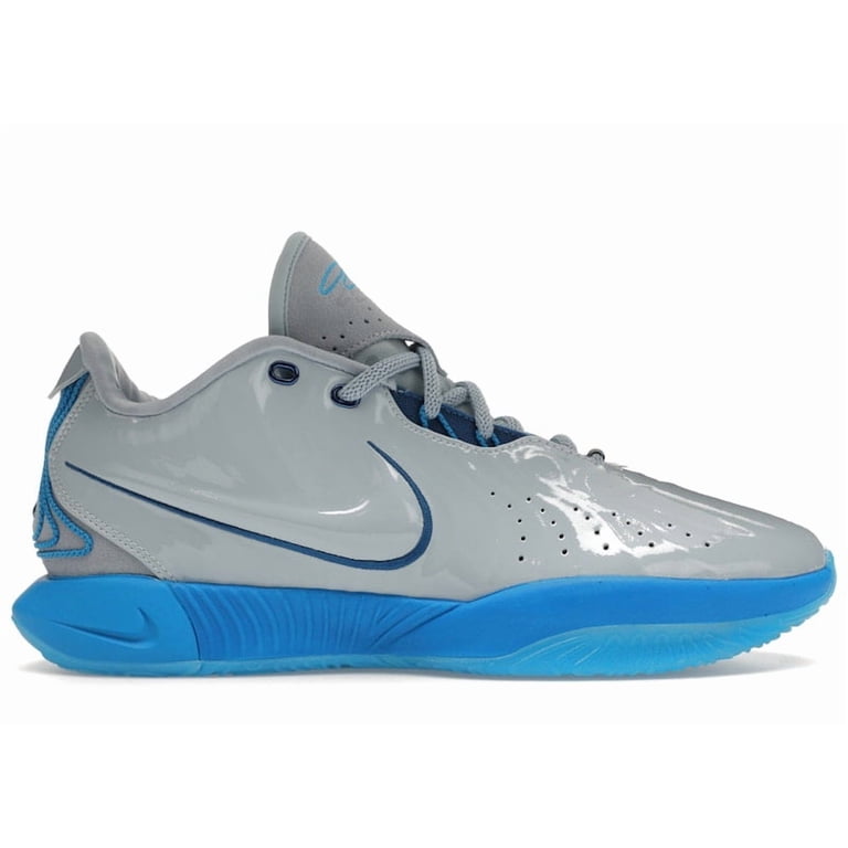 Nike Men's LeBron 21 Blue Diver (Translucent Blue Outsole