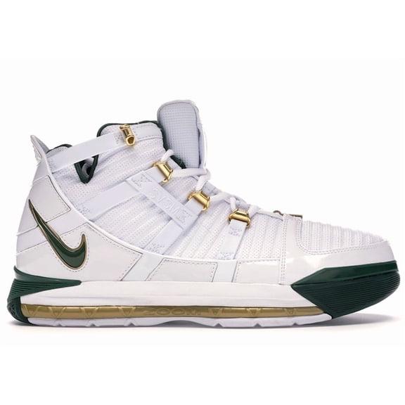 Nike Men's LeBron 3 SVSM Home (2019) Basketball Shoes, from StockX