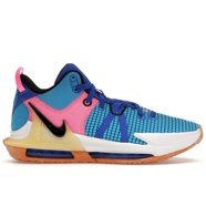 Nike Lebron 18 Low Fireberry - Fireberry/black/light Blue Fury