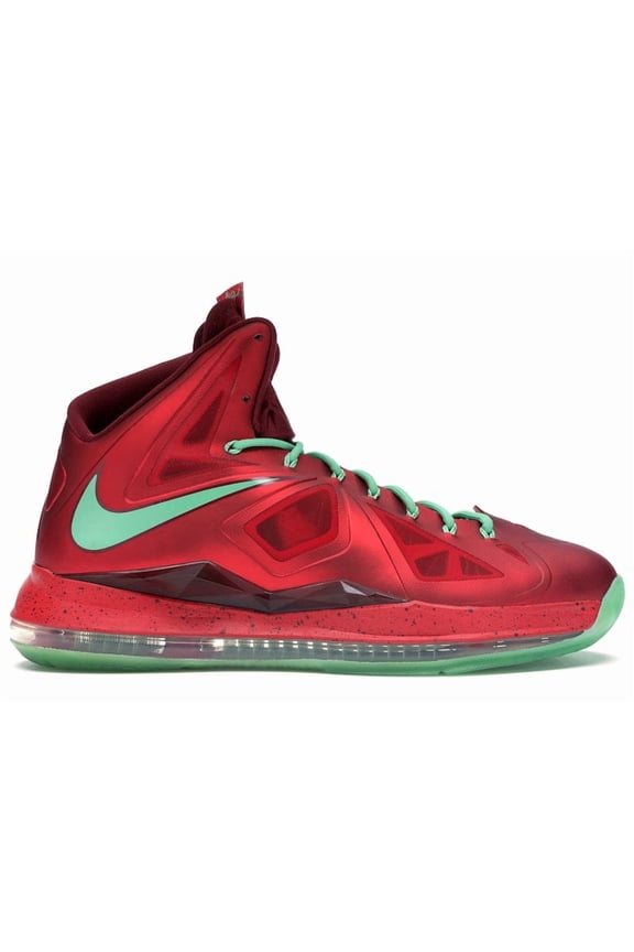 Men's LeBron X Christmas Basketball Shoes, from StockX