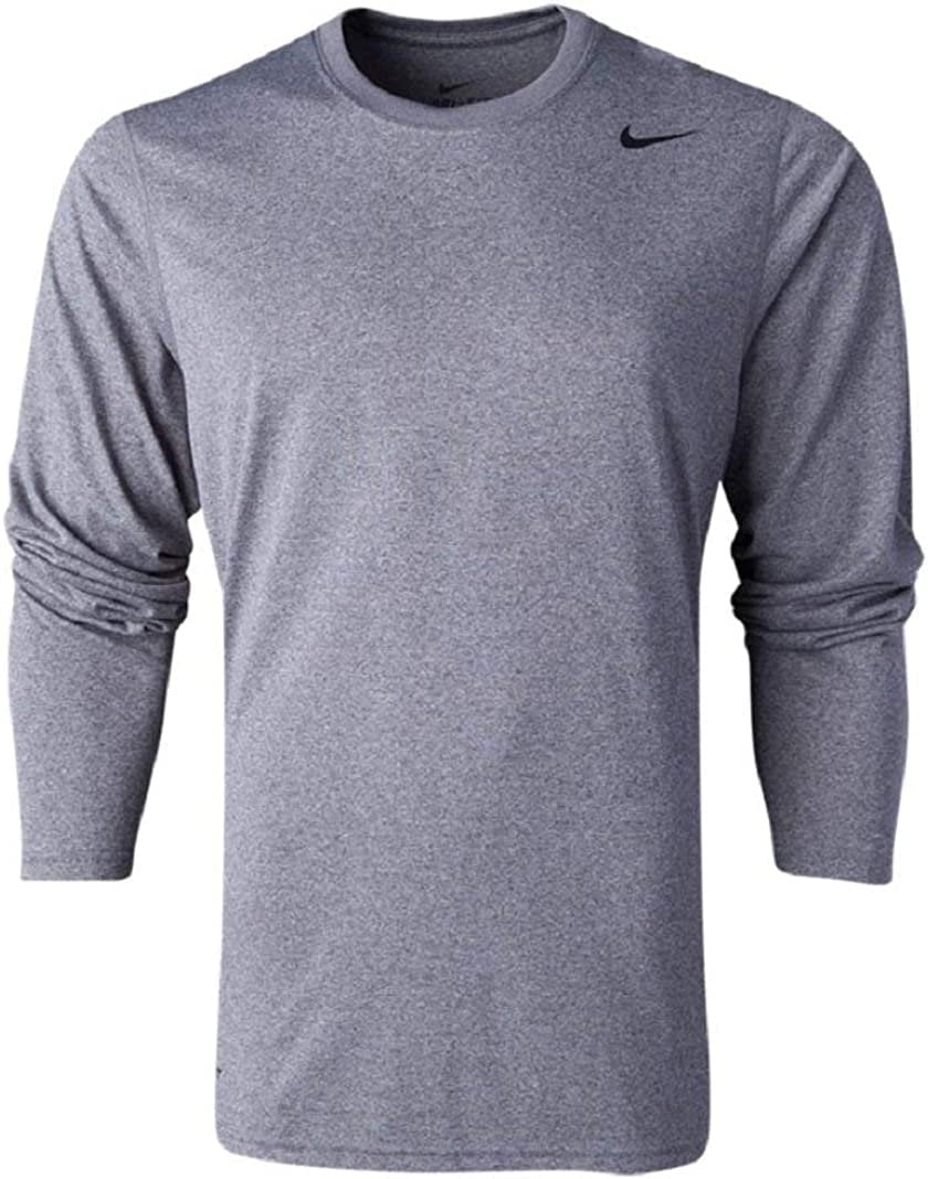 Grey Long-Sleeve Athletic T-Shirt main image 1