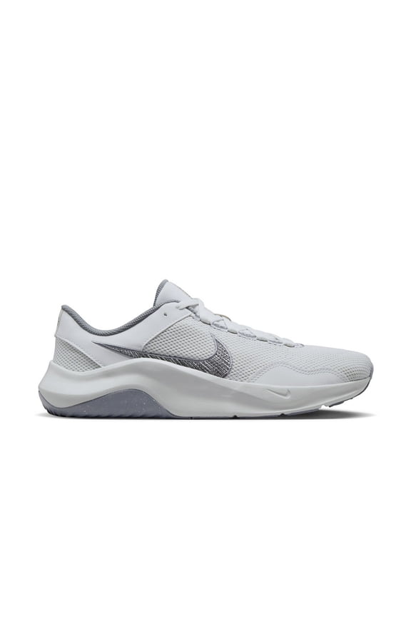 Men's Legend Essential 3 Next Nature Running Shoes White | Gray Size 10.5 Medium