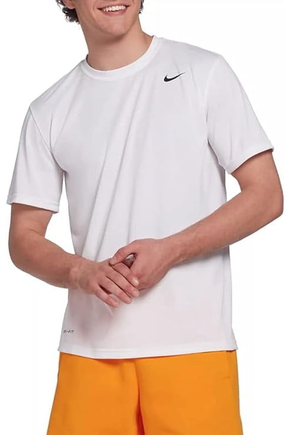 Men's Legend Short Sleeve Tee, White, L