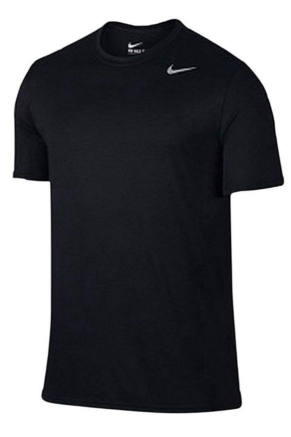 Men's Lightweight Legend 2.0 Dri-Fit Athletic T-Shirt (Black, L)