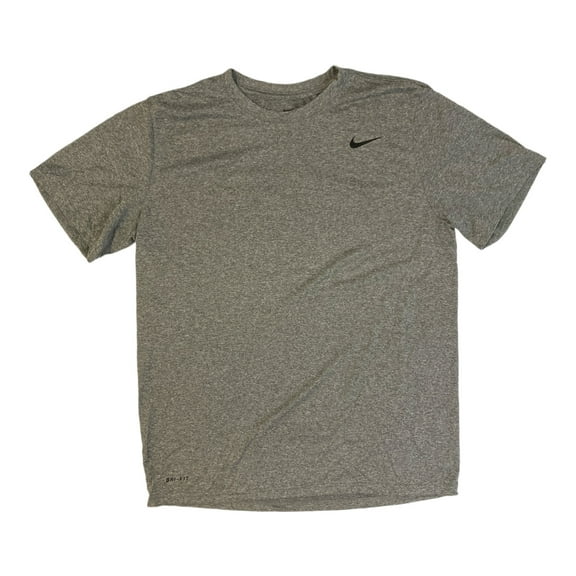 Nike Men's Lightweight Legend 2.0 Dri-Fit Athletic T-Shirt (Heather Grey, XL)