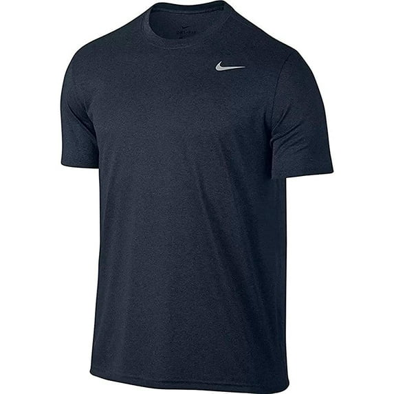Nike Men's Lightweight Legend 2.0 Dri-Fit Athletic T-Shirt (Navy, L)