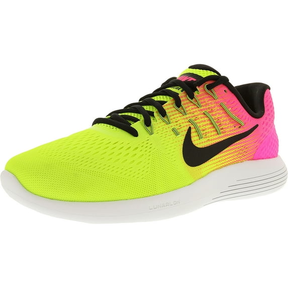 Nike Men's Lunarglide 8 Oc Multi-Color/Multi-Color Ankle-High Mesh Running Shoe - 9M