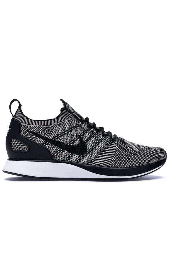 Men's Mariah Flyknit Racer Pale Grey Solar Red Shoes, from StockX