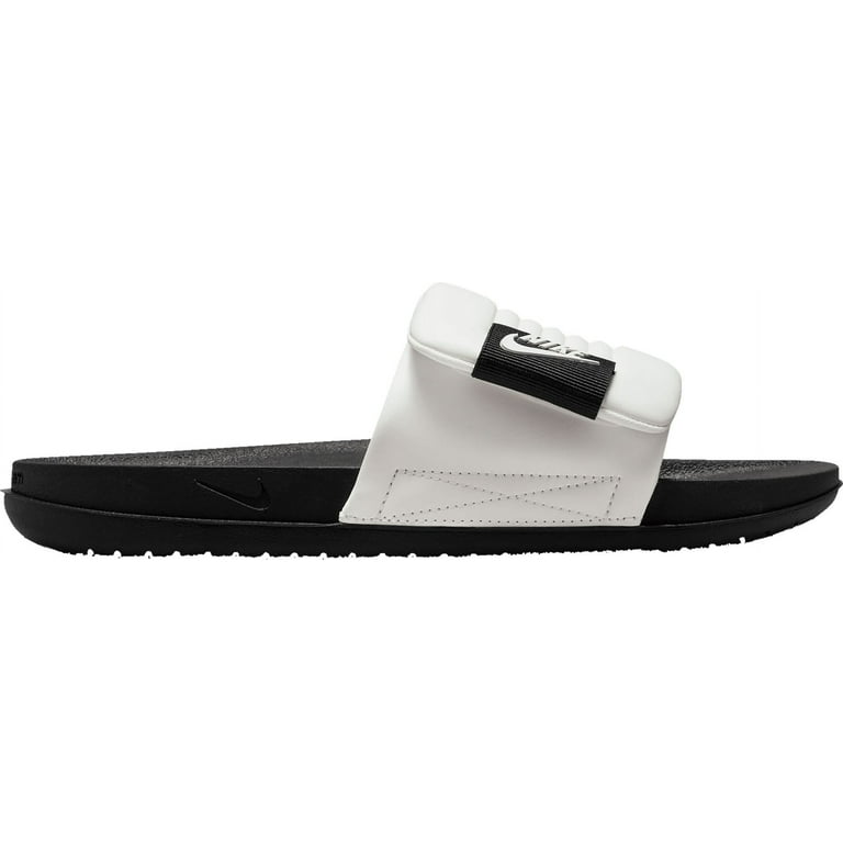 Men\'s Nike Offcourt Adjust Slide in Summit White/ Black Men main image 3