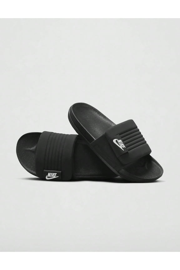 Men's Offcourt Adjust Slide Sandal Black/Black SIZE 8