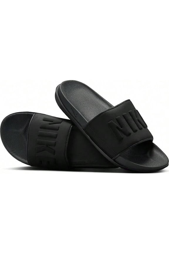 Men's Offcourt Slide Anthracite/Black-Black size 9