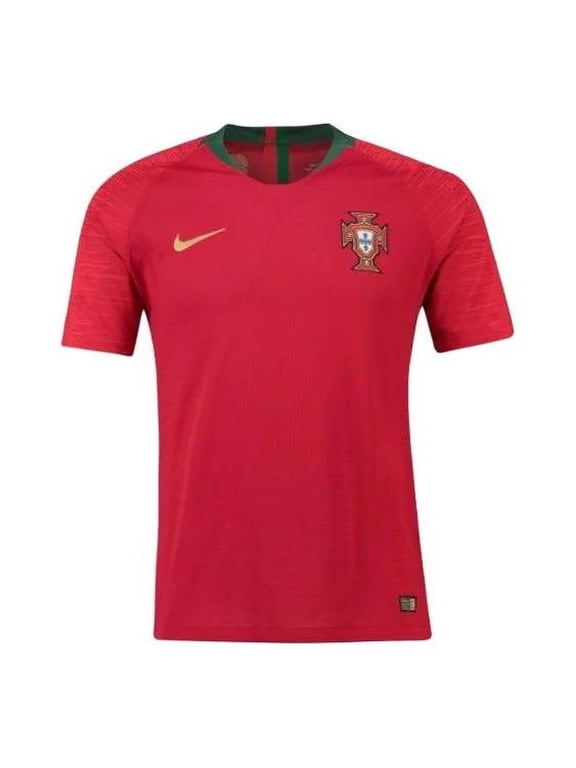 Men's Portugal 2018/19 World Cup Home Soccer Jersey, Red, Size Small