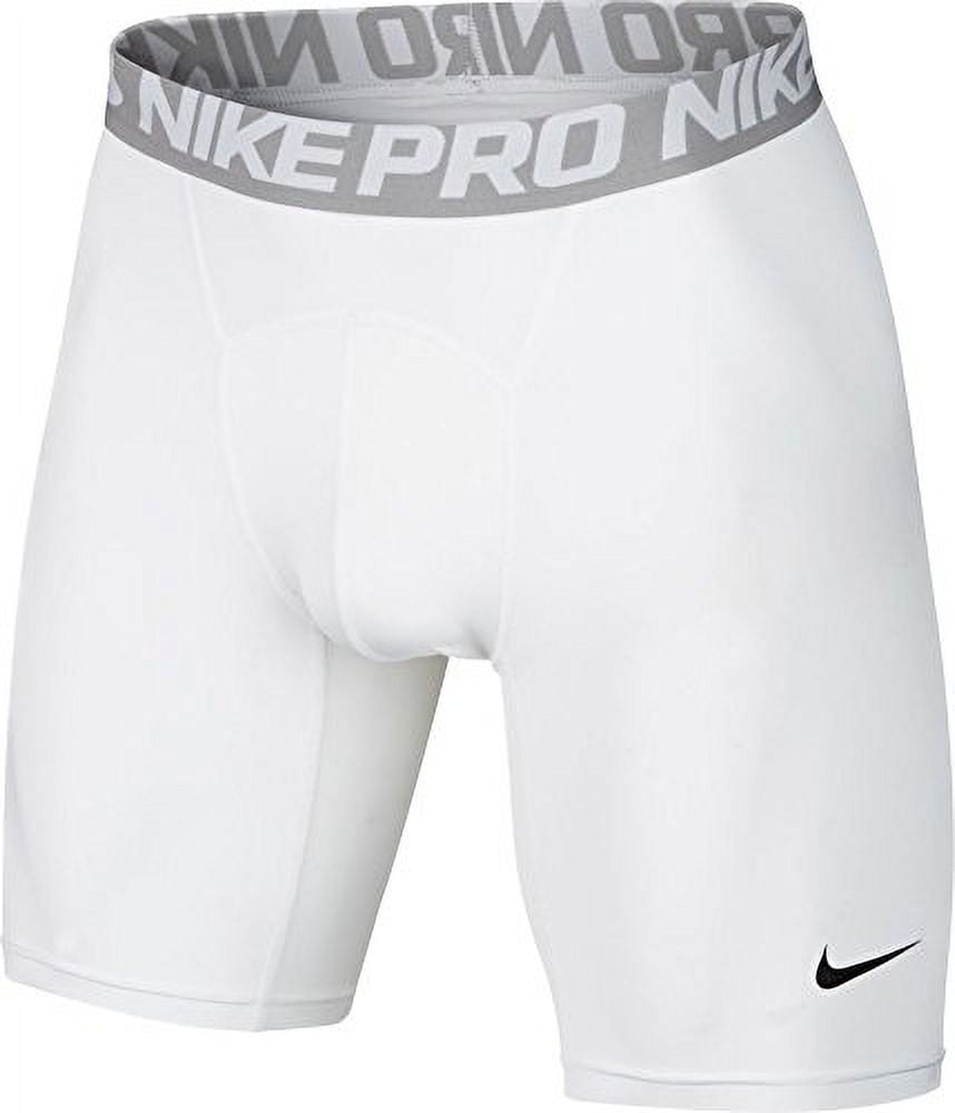 Nike Pro Combat Top L/S - Men's, White
