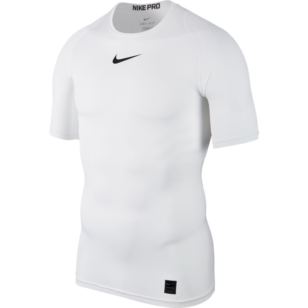 Blodig temperament Auto Nike Men's Pro Compression Short Sleeve Training Top 838091-100 White -  Walmart.com