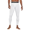 thumbnail image 1 of Nike Men's Pro Dri-FIT Training Tights X-Large White Black, 1 of 2